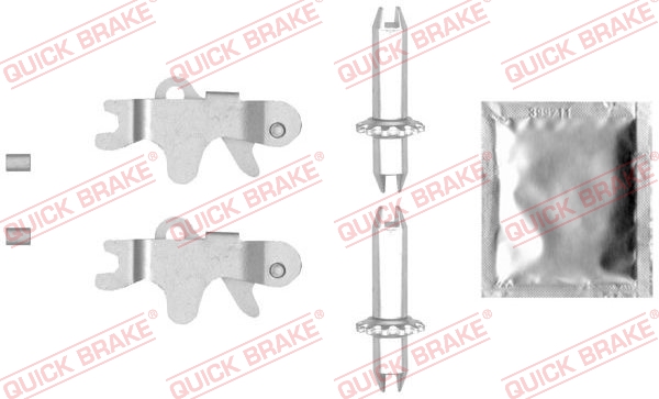 QUICK BRAKE 120 53 017 Kit riparazione, Espansore